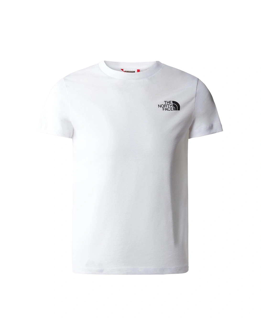 Teen Short Sleeve Simple Dome Tee - White, 4 of 3