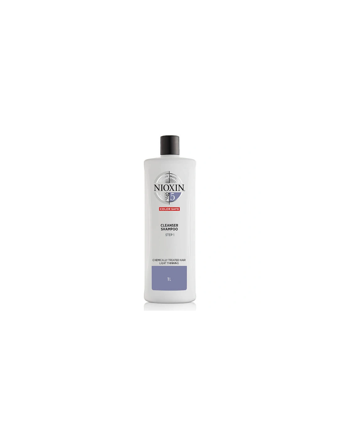 3-Part System 5 Cleanser Shampoo for Chemically Treated Hair with Light Thinning 1000ml - NIOXIN, 2 of 1