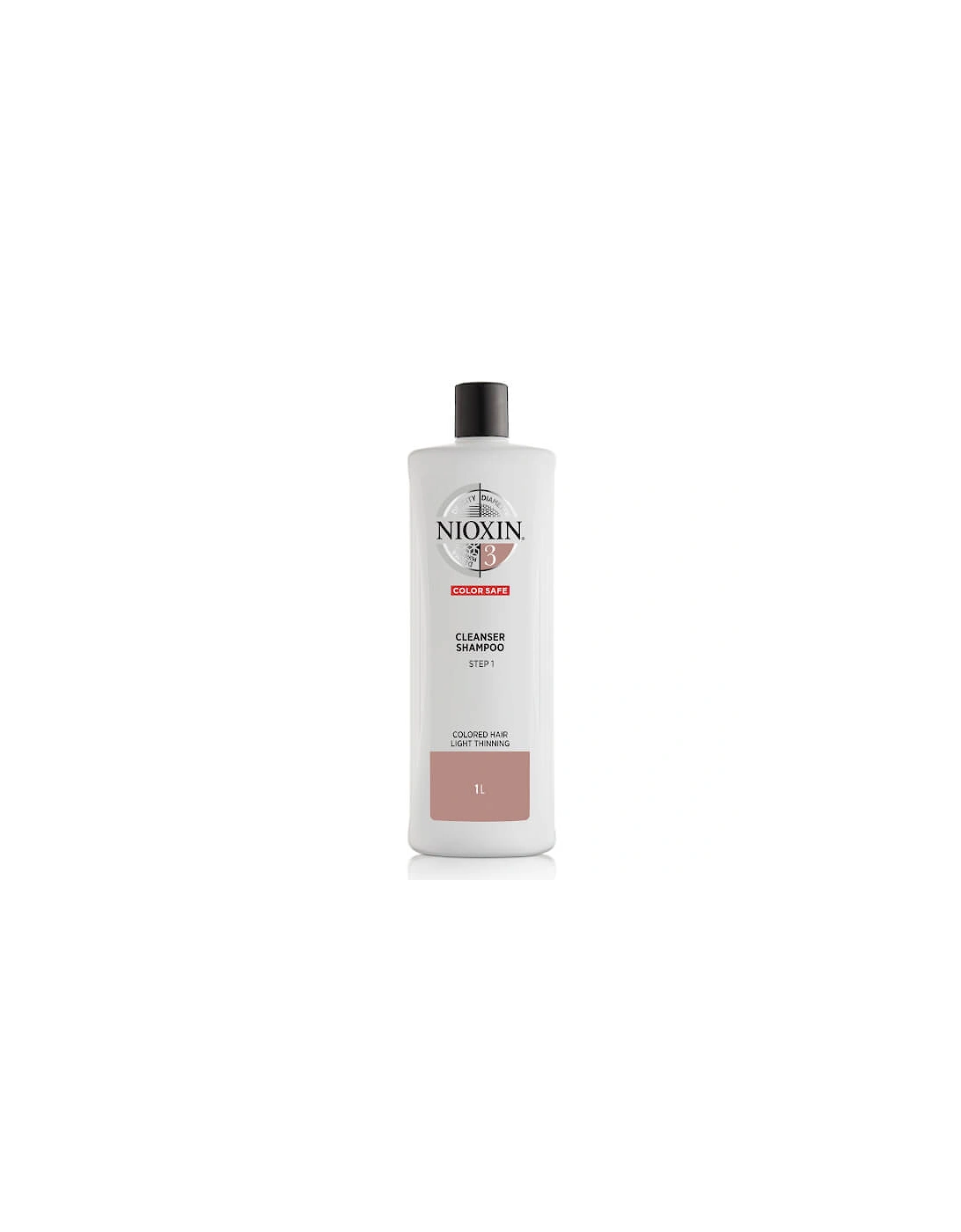 3-Part System 3 Cleanser Shampoo for Coloured Hair with Light Thinning 1000ml - NIOXIN, 2 of 1