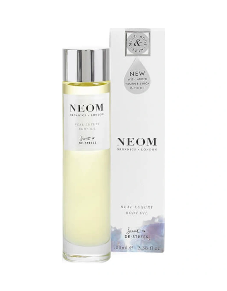 Organics Real Luxury De-Stress Body Oil 100ml - NEOM