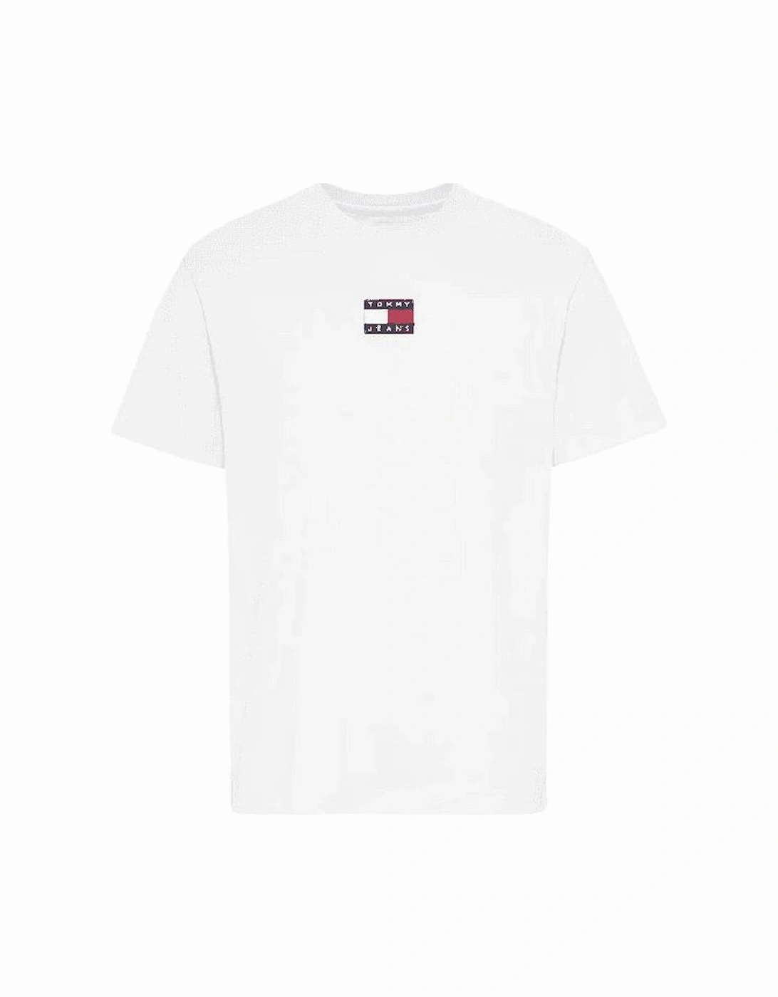 Cotton Embroidered Logo Regular Fit White T-Shirt, 4 of 3