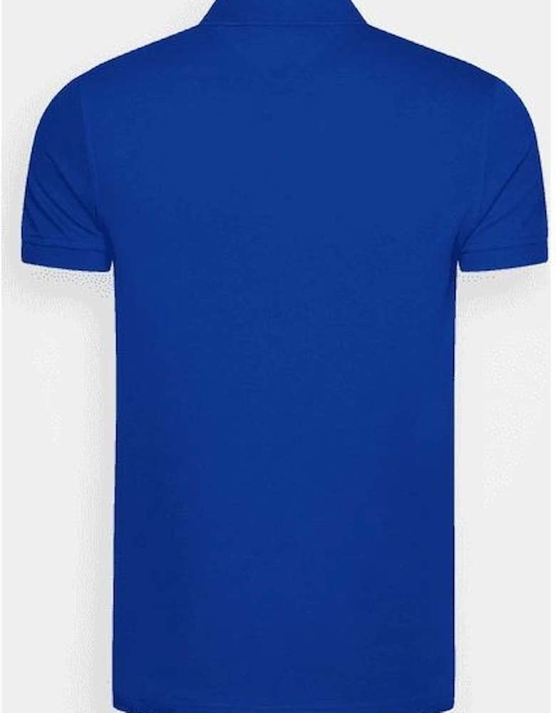 Classic 1985 Slim Fit Blue Polo Shirt