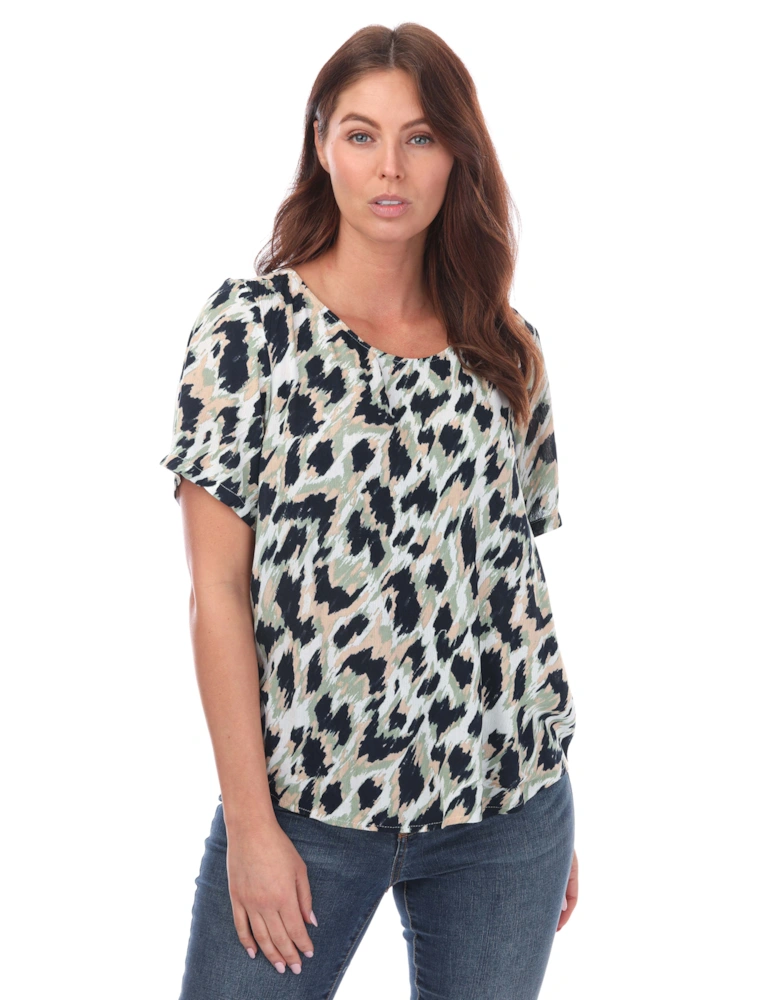 Womens Menny Short Sleeve Top