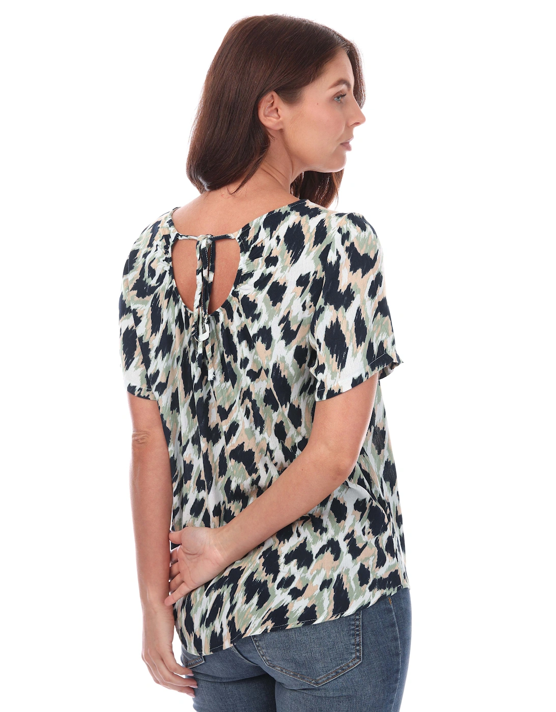 Womens Menny Short Sleeve Top