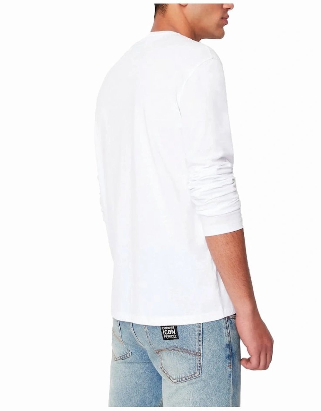 Ikon Period Long Sleeve T Shirt White