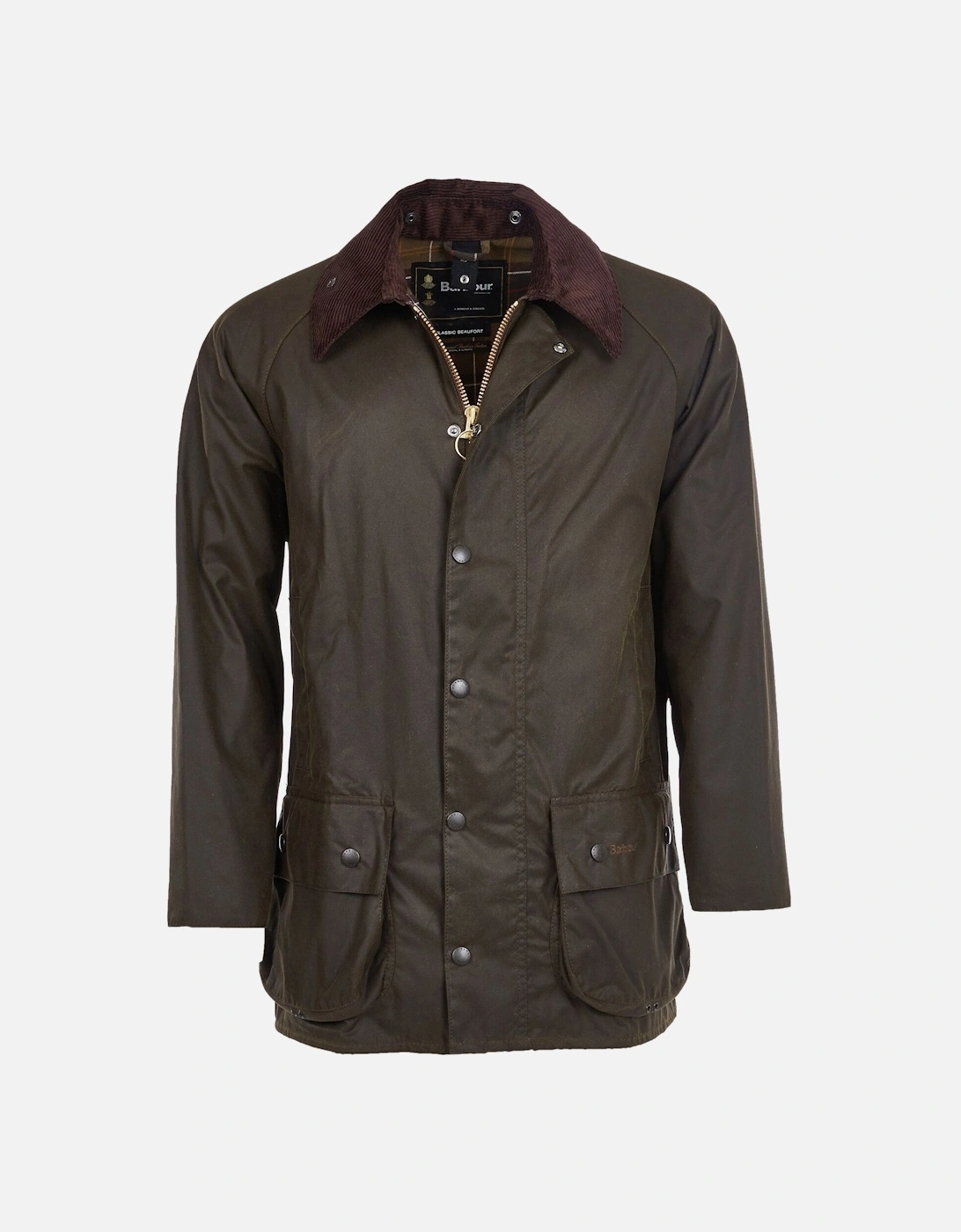 Classic Beaufort Wax Jacket Olive, 6 of 5