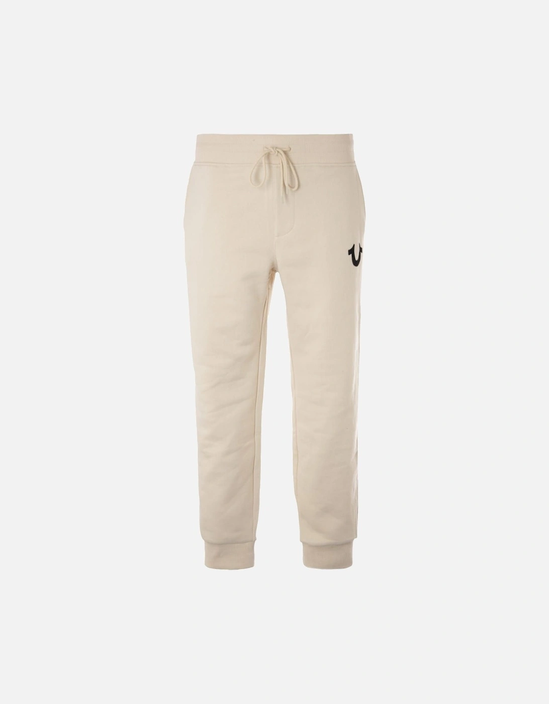 Mens Flocked Horseshoe Logo Joggers, 3 of 2