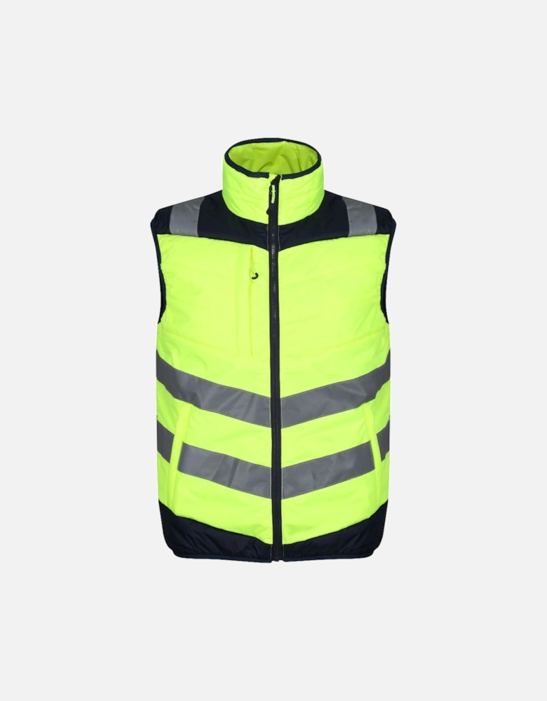 Professional Mens Hi Vis Thermal Gilet Bodywarmer