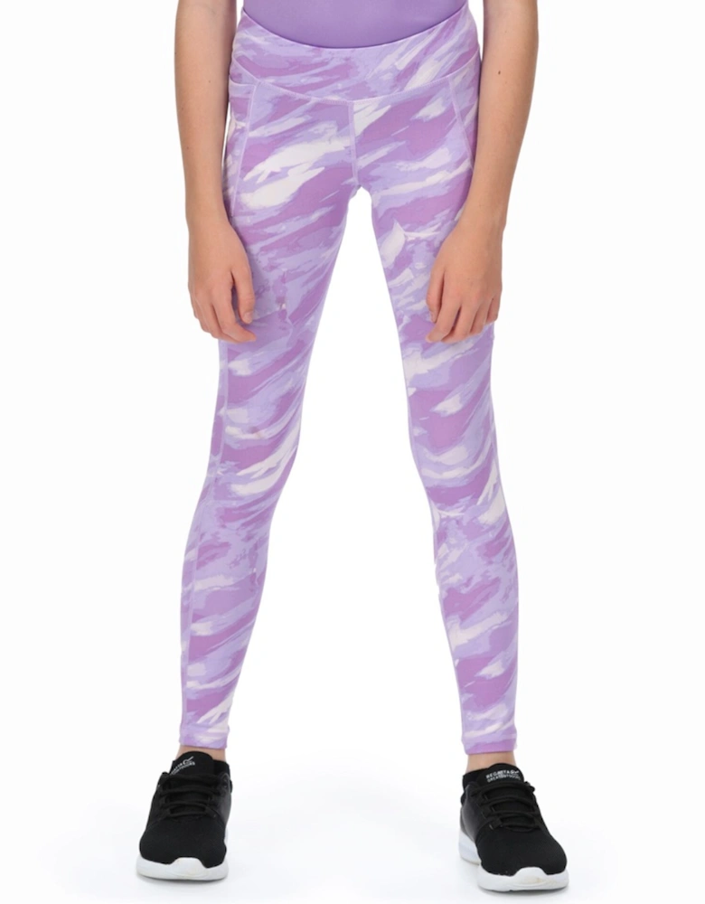 Girls Atkin II UV Protection Reflective Leggings