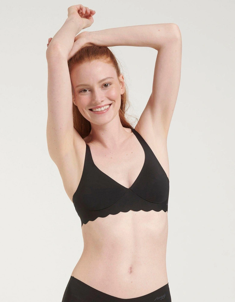 Zero Microfibre 2.0 Soft Bra - Black