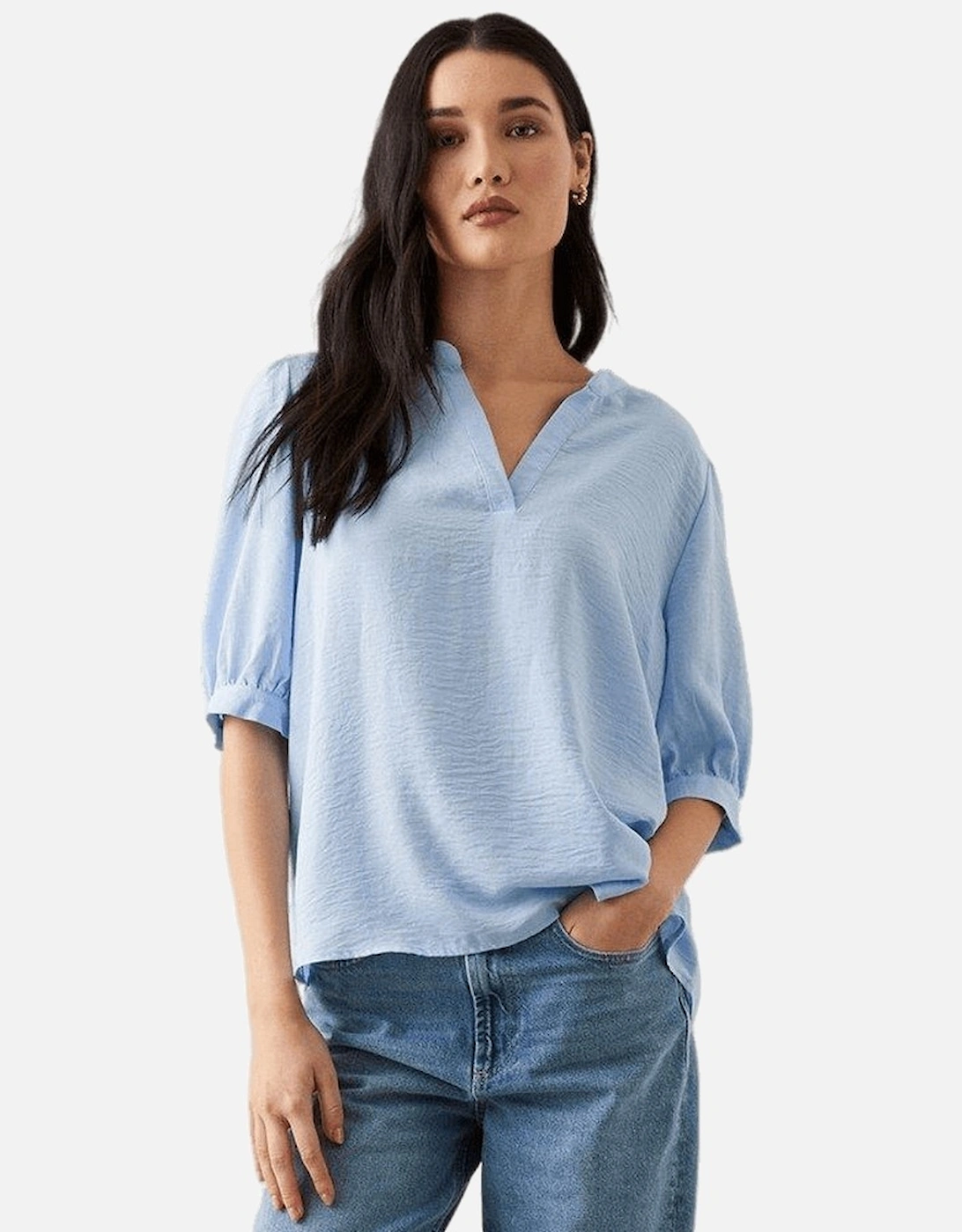 Womens/Ladies Overhead Puffed Shirt, 5 of 4