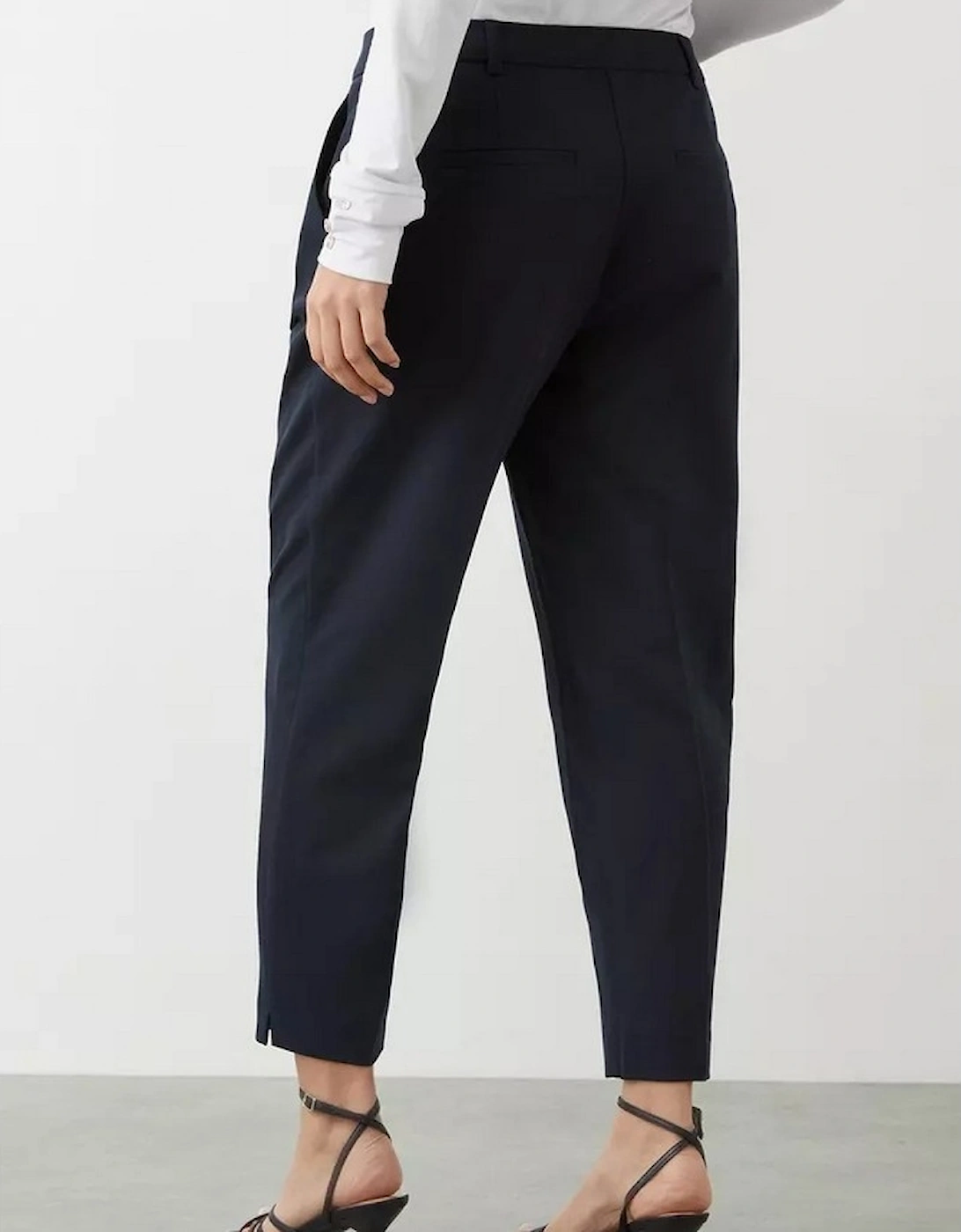 Womens/Ladies Naples Petite Ankle Grazer Trousers