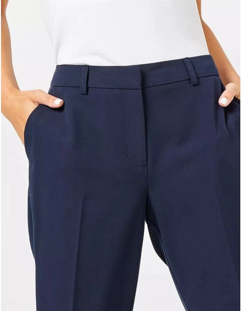 Womens/Ladies Naples Petite Ankle Grazer Trousers