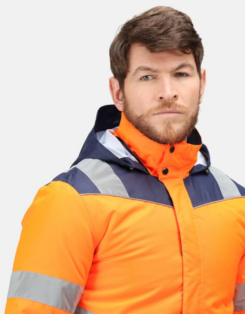 Unisex Adult Pro Thermogen Hi-Vis Heated Jacket