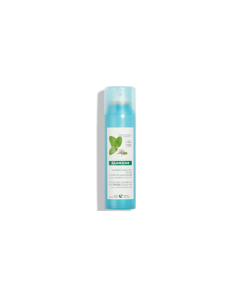 Detox Dry Shampoo with Organic Aquatic Mint for Pollution-Exposed Hair 150ml - KLORANE