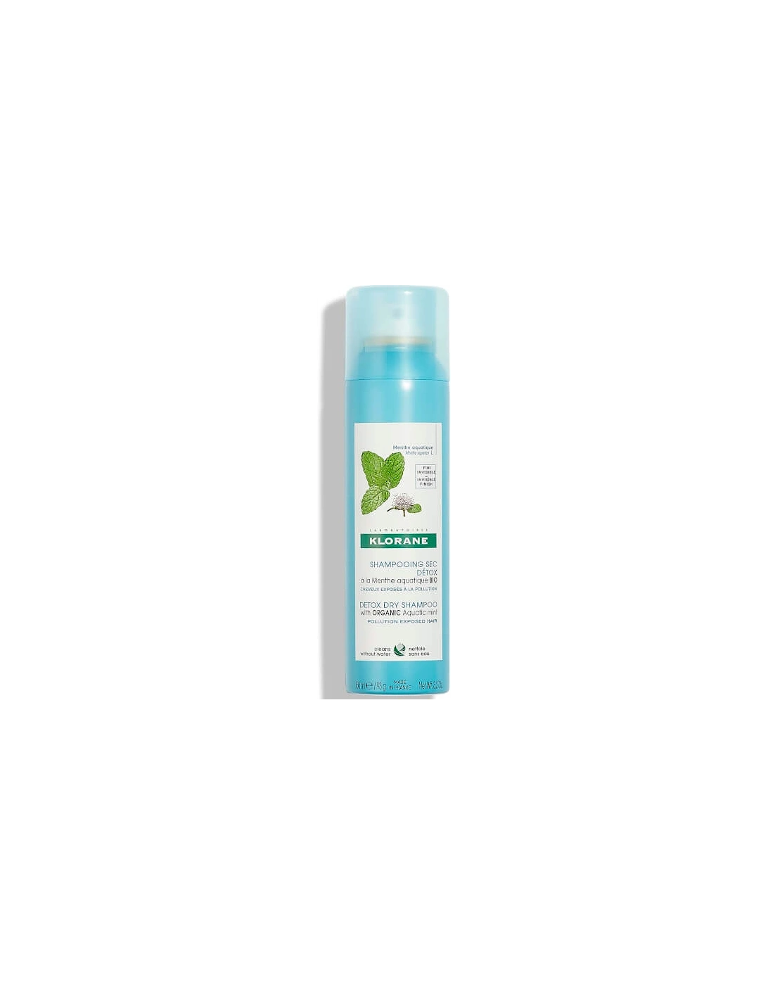 Detox Dry Shampoo with Organic Aquatic Mint for Pollution-Exposed Hair 150ml - KLORANE, 2 of 1