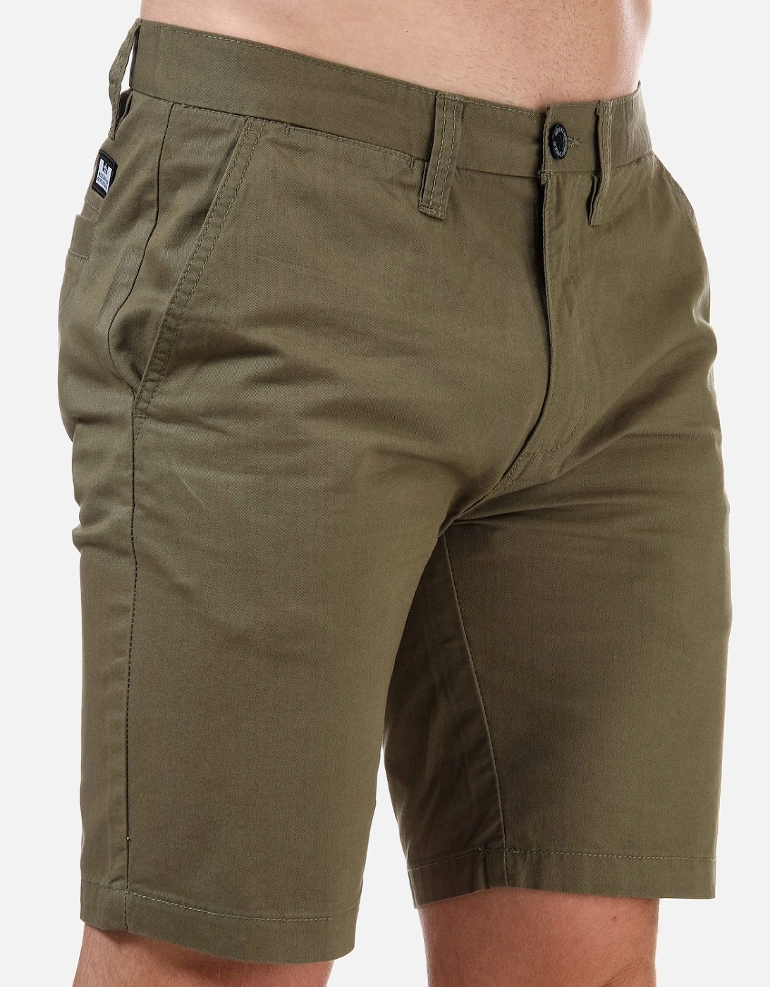 Mens Dillenger Cotton Twill Chino Shorts, 7 of 6