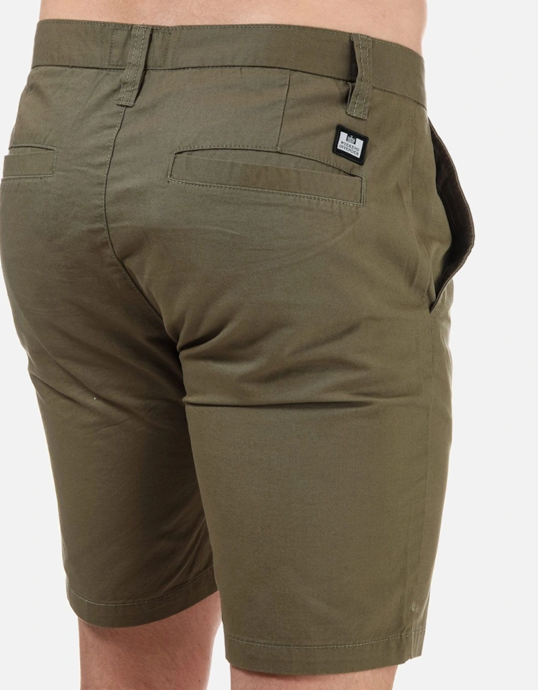 Mens Dillenger Cotton Twill Chino Shorts