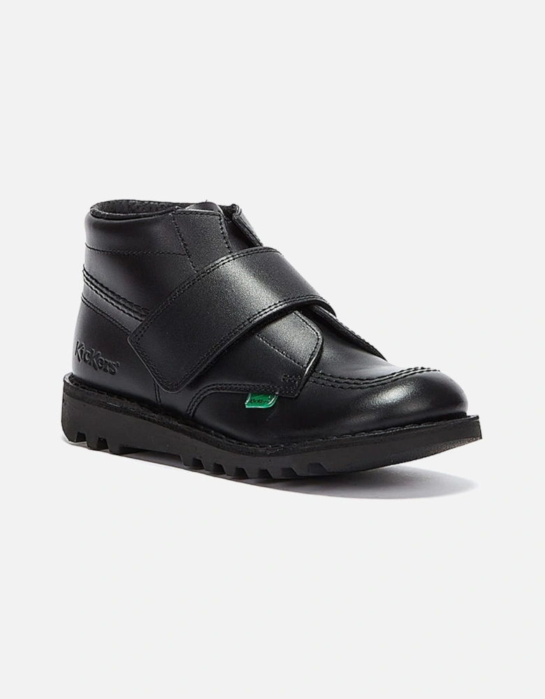 Infant Black Kick Kilo Leather Boots