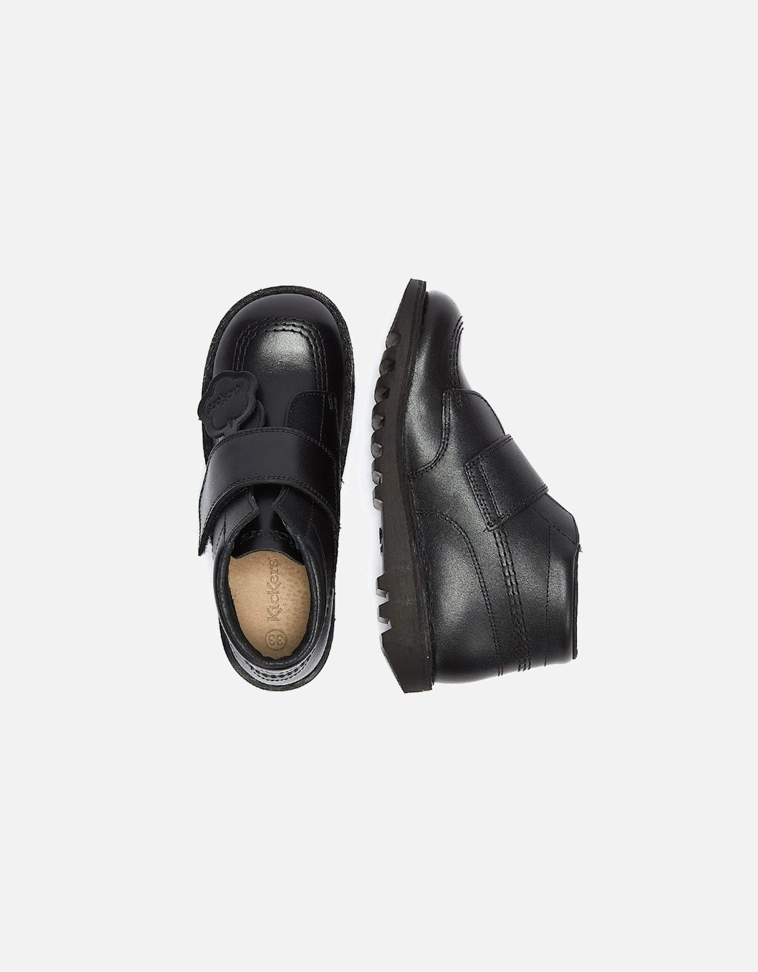 Infant Black Kick Kilo Leather Boots