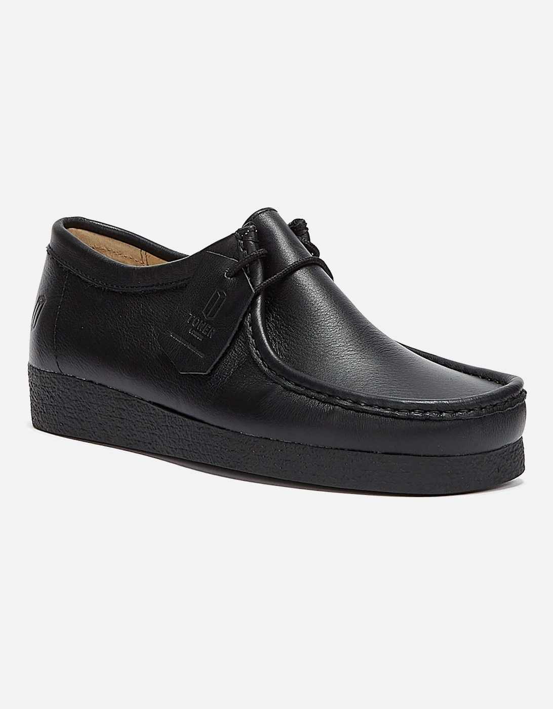 Apache Black Nappa Shoes