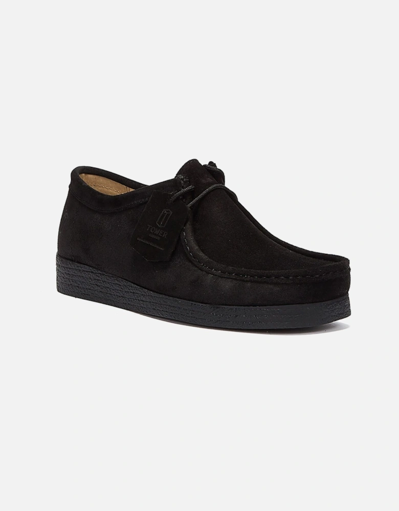 Apache Black Suede Shoes