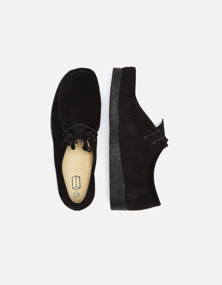 Apache Black Suede Shoes