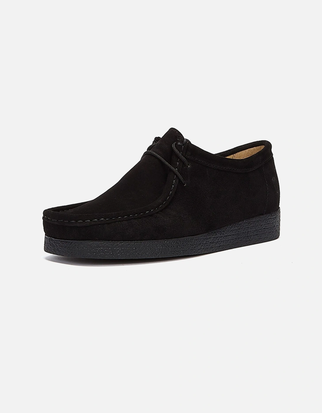 Apache Black Suede Shoes