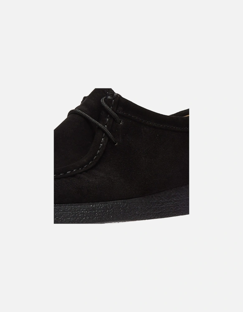 Apache Black Suede Shoes