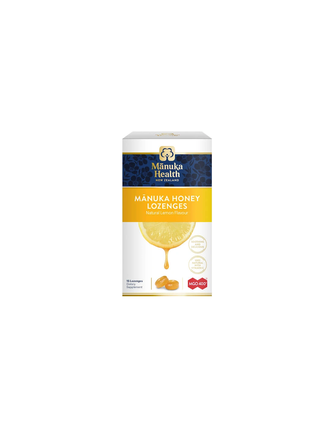 Health MGO 400+ Honey Drops with Lemon 65g - Health New Zealand Ltd, 2 of 1