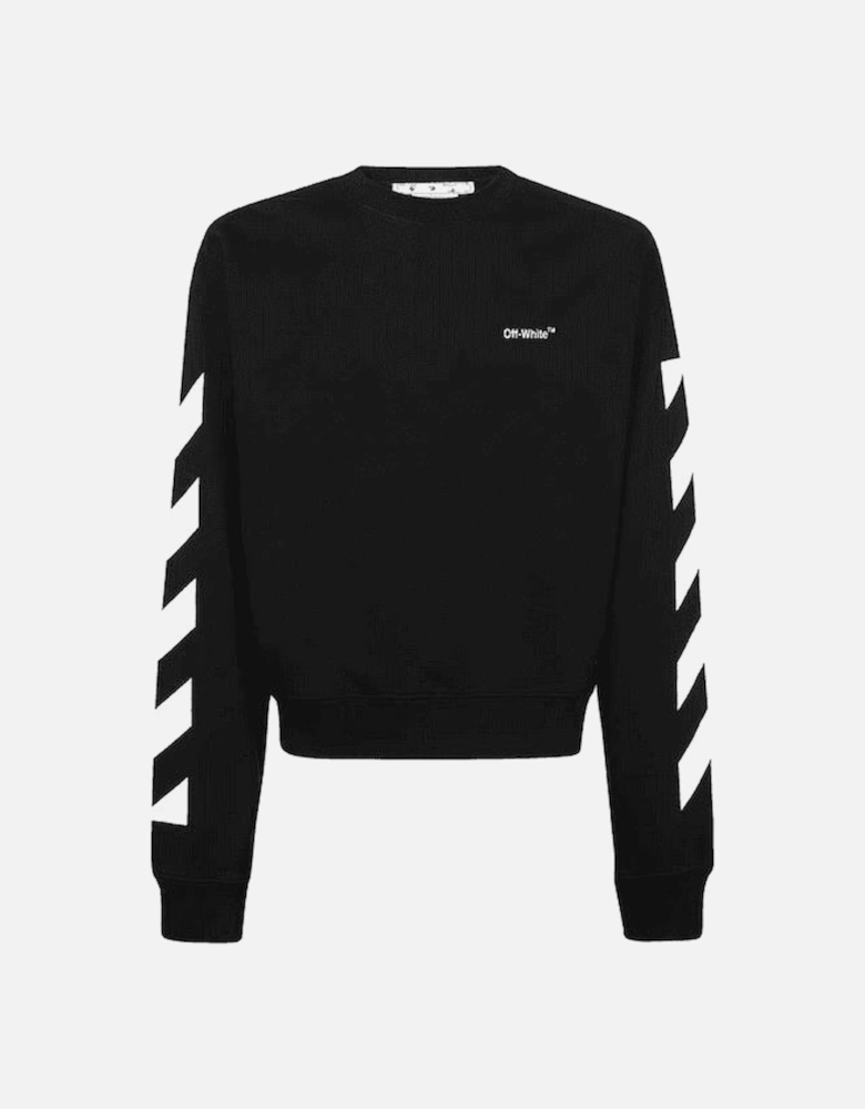 Diagonal Helvetica Long Sleeve Sweatshirt