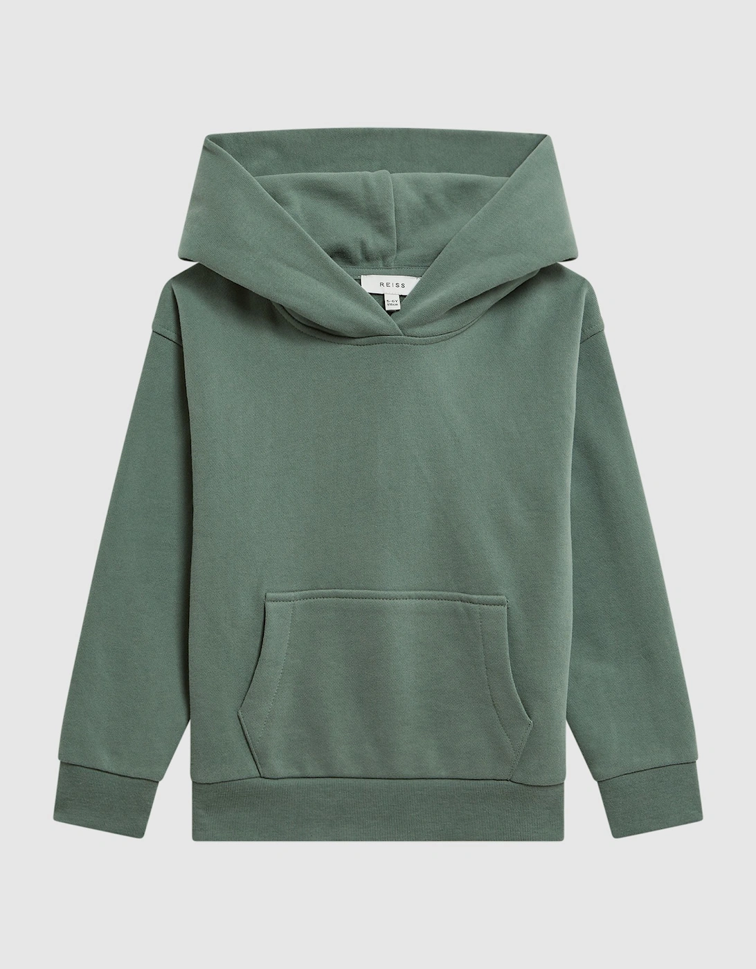 Oversized Cotton Jersey Hoodie, 2 of 1