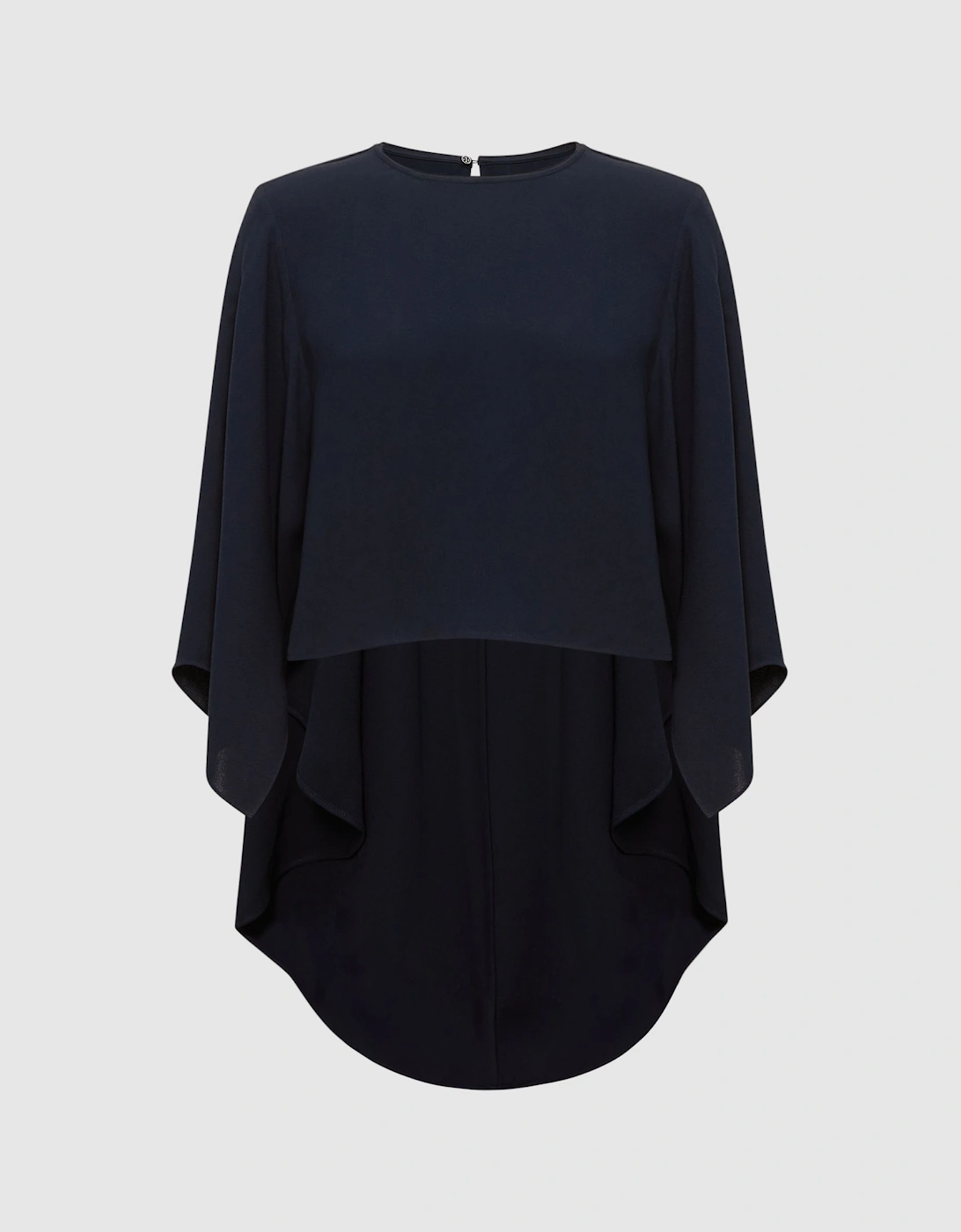 Cape Crew Neck Blouse, 2 of 1