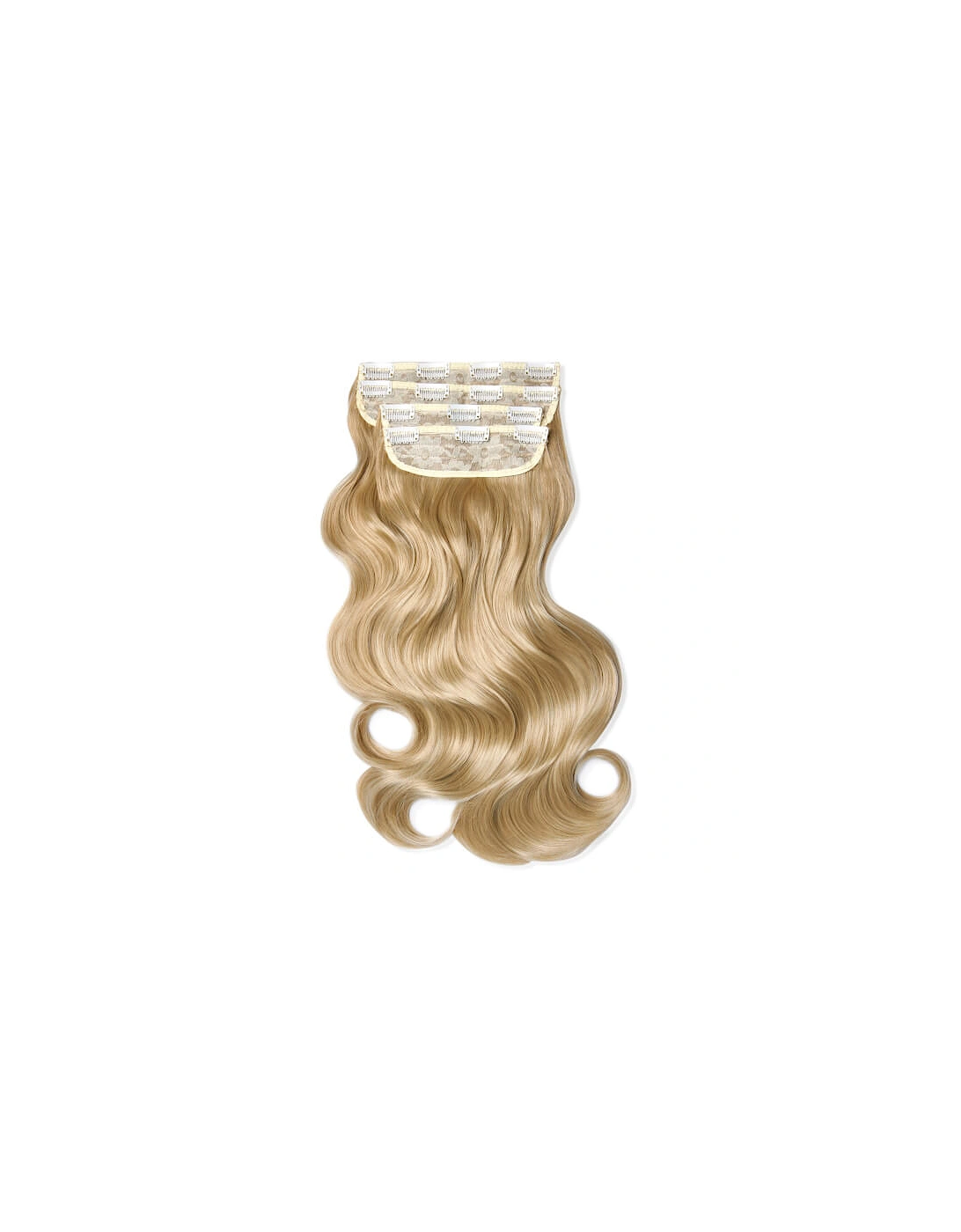 Ultimate Half Up Half Down 22" Curly Extension and Pony Set Golden Blonde, 2 of 1