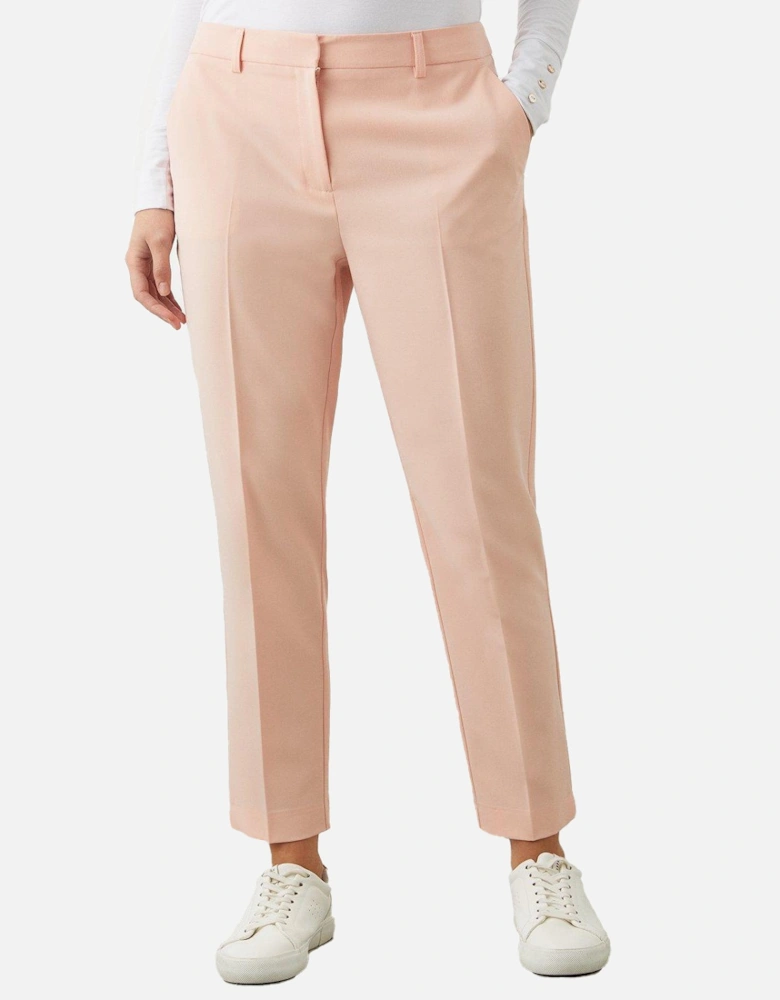 Womens/Ladies Slim Ankle Grazer Trousers