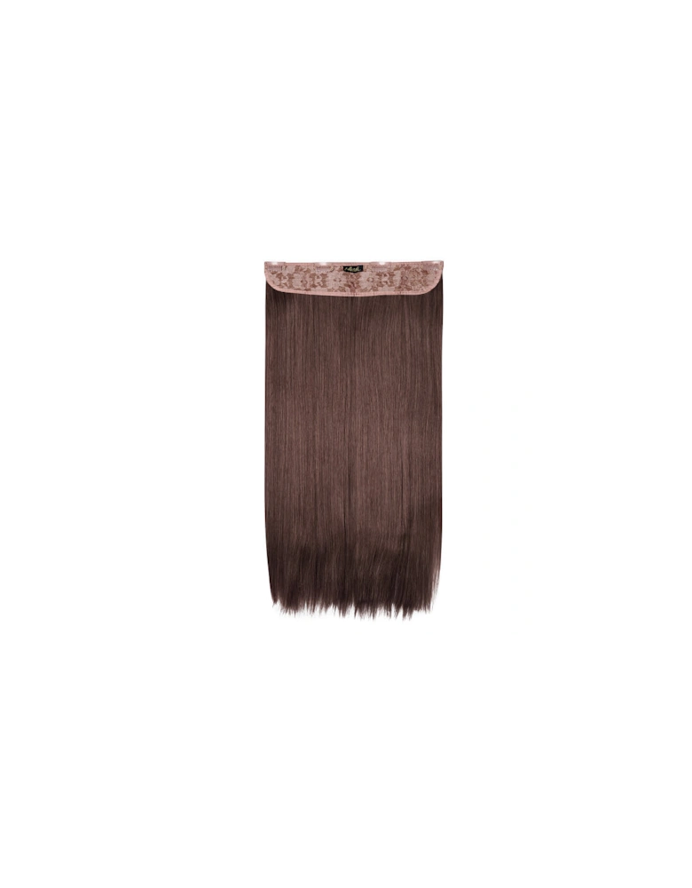Thick 24 1-Piece Straight Clip in Hair Extensions - Chestnut