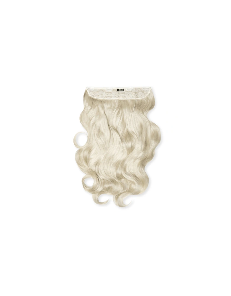 Thick 20 1-Piece Curly Clip in Hair Extensions - Bleach Blonde