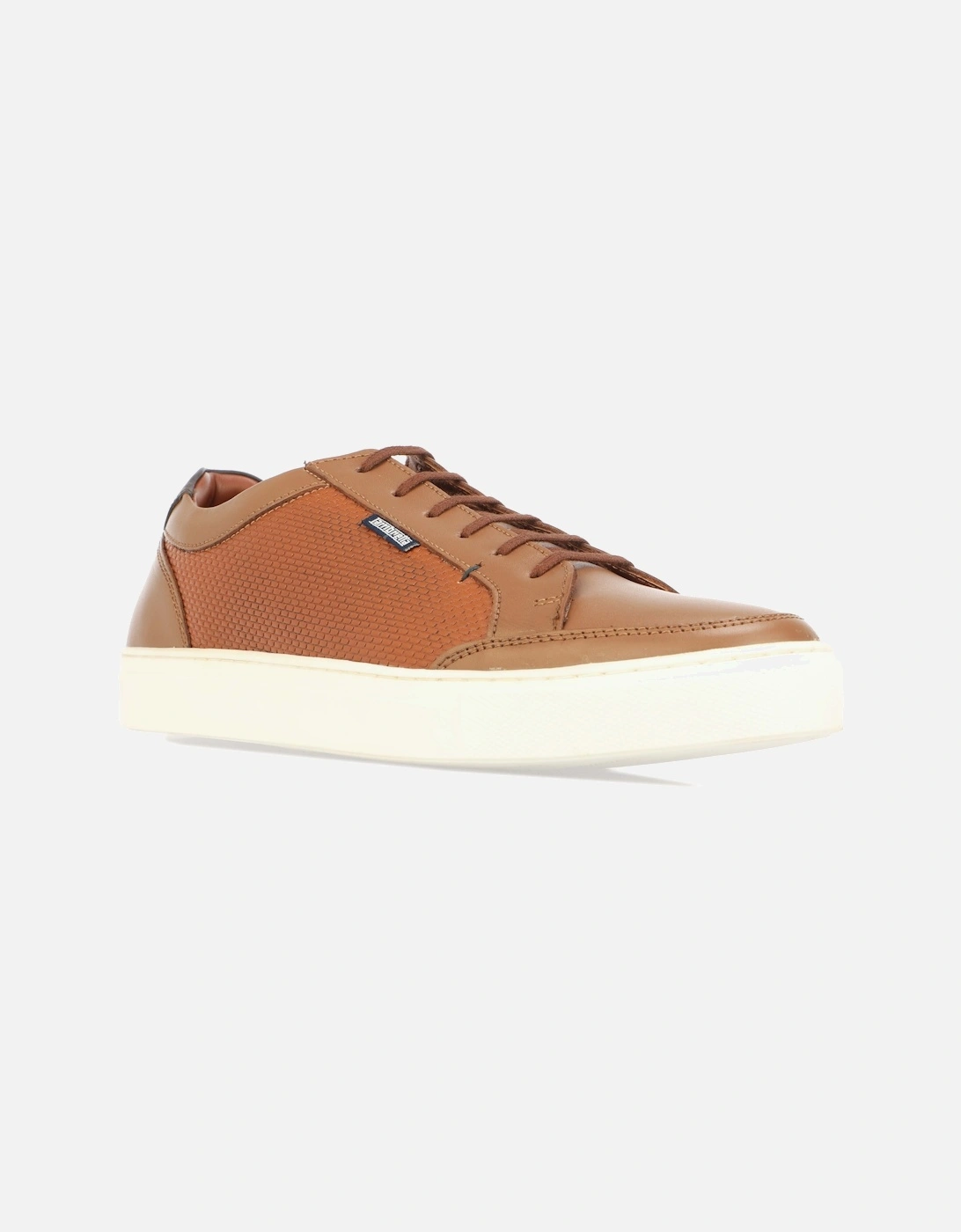 Mens Percy Leather Trainers