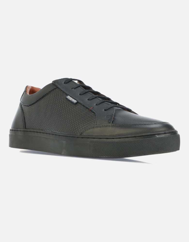 Mens Percy Leather Trainers