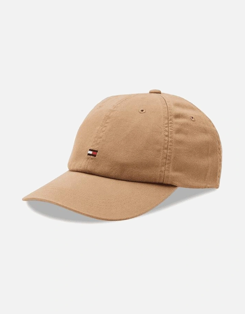 Embroidered Logo Brown Cap