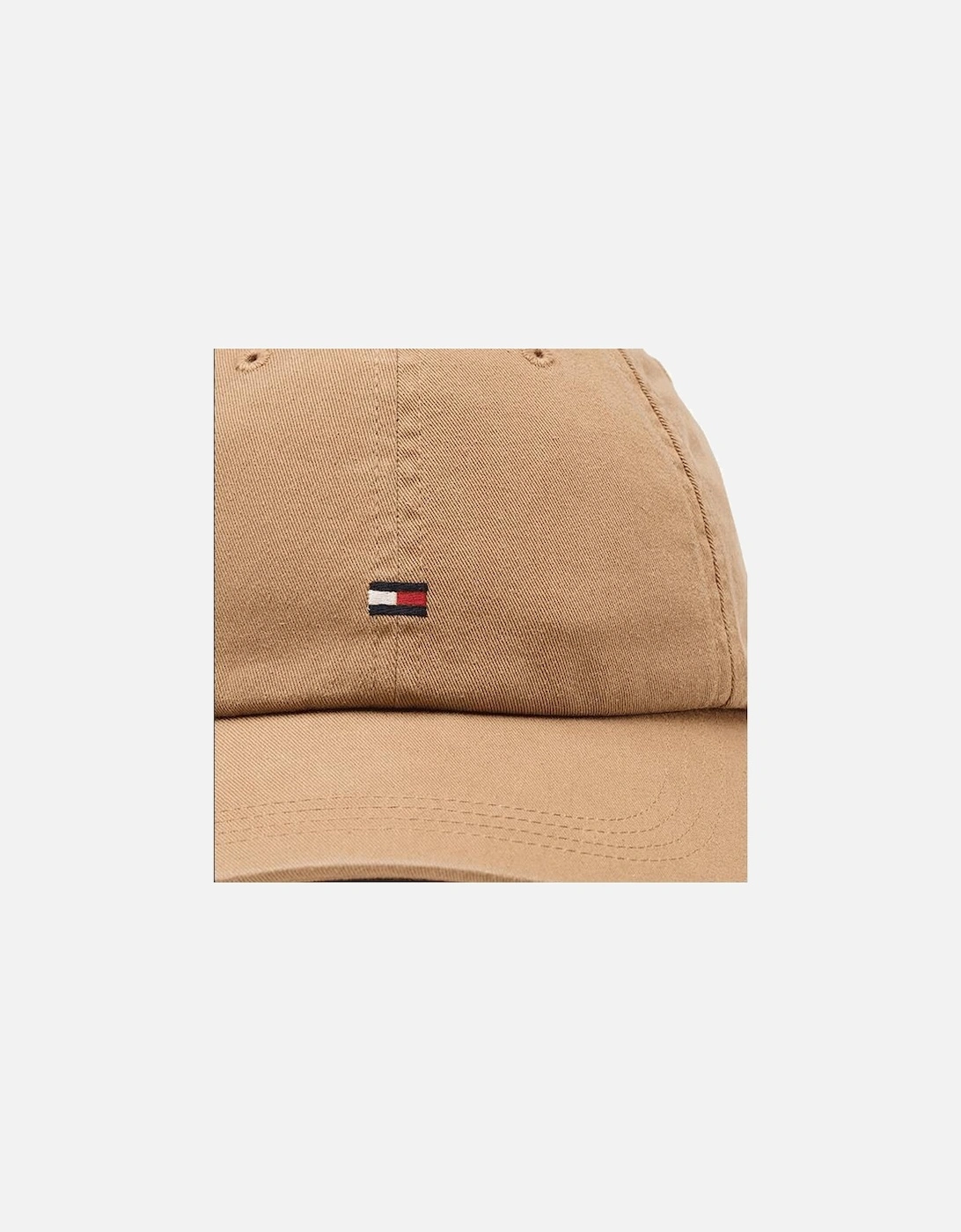 Embroidered Logo Brown Cap