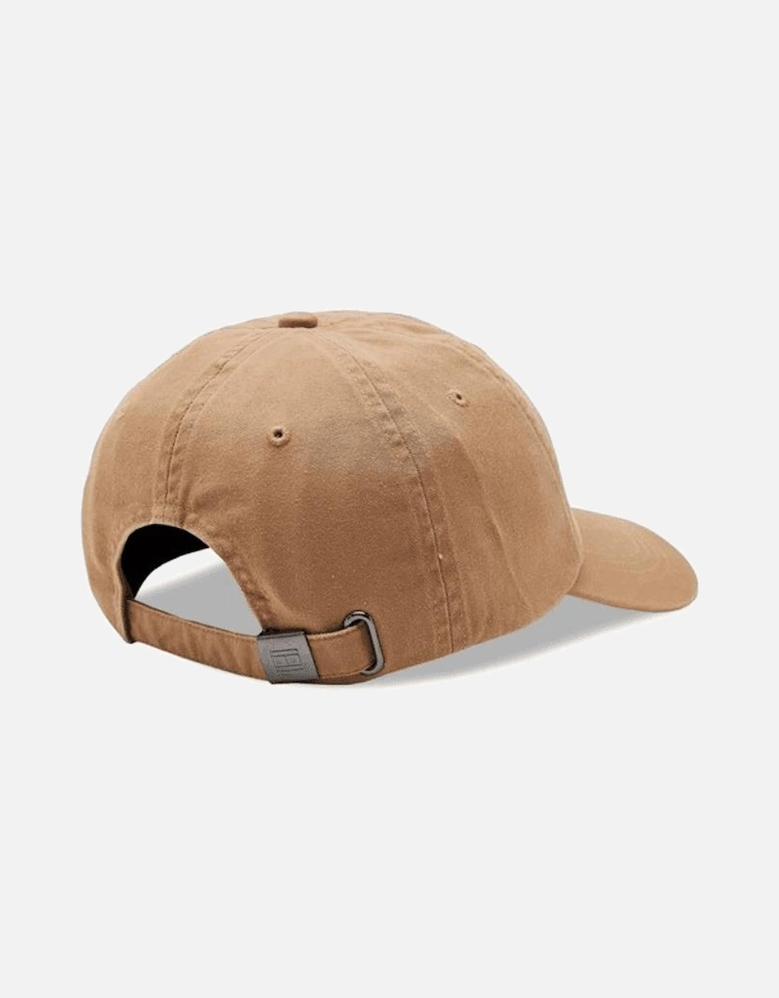 Embroidered Logo Brown Cap