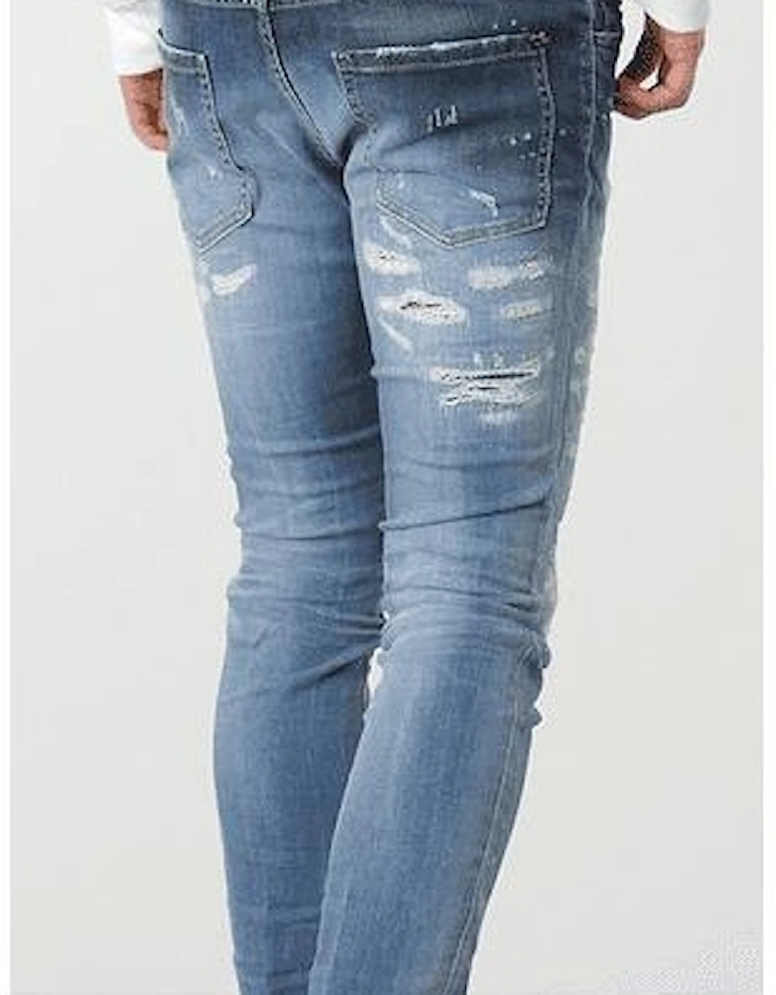 Cotton Light Blue Wash Super Twinky Jeans