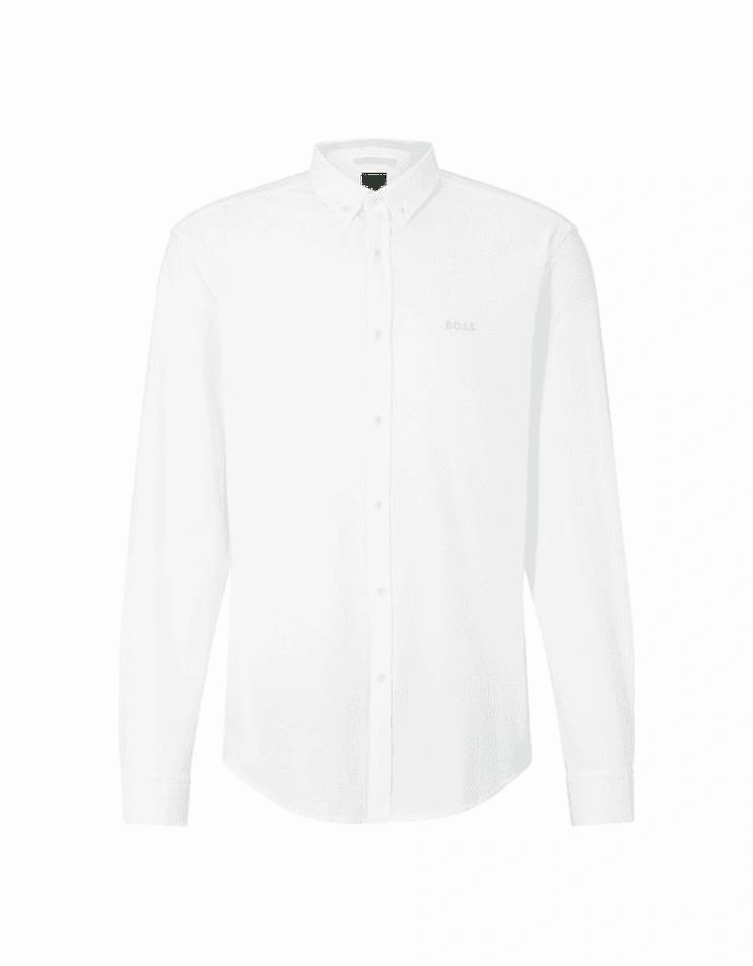 Cotton Logo Print White Shirt, 4 of 3