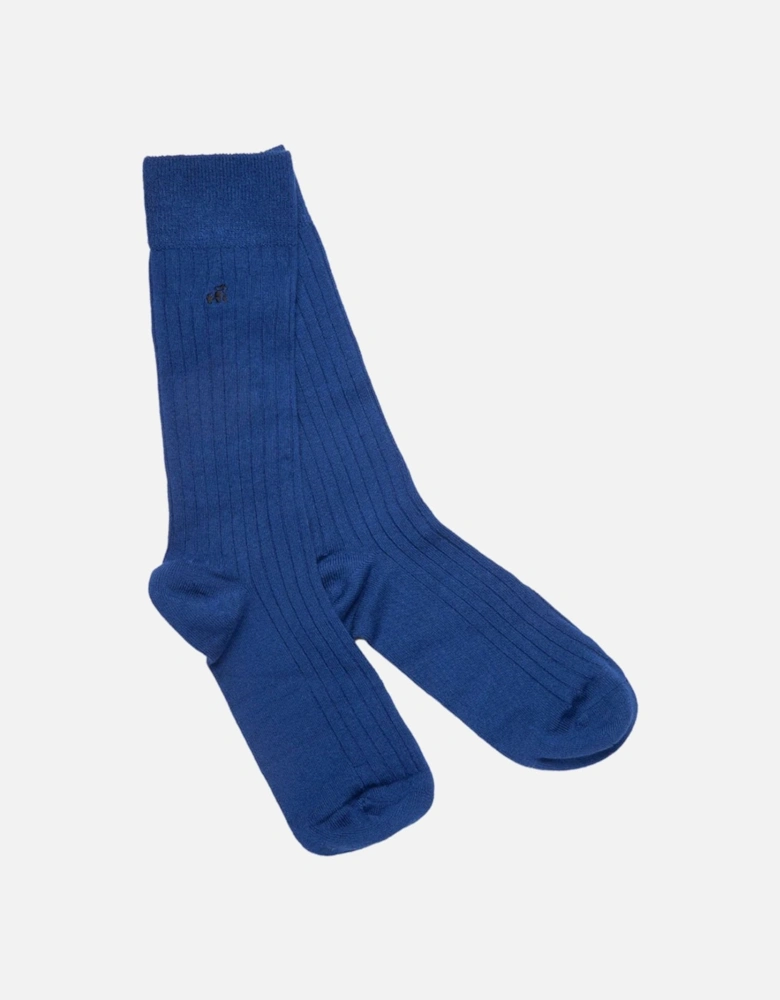 Bamboo Socks Royal Blue