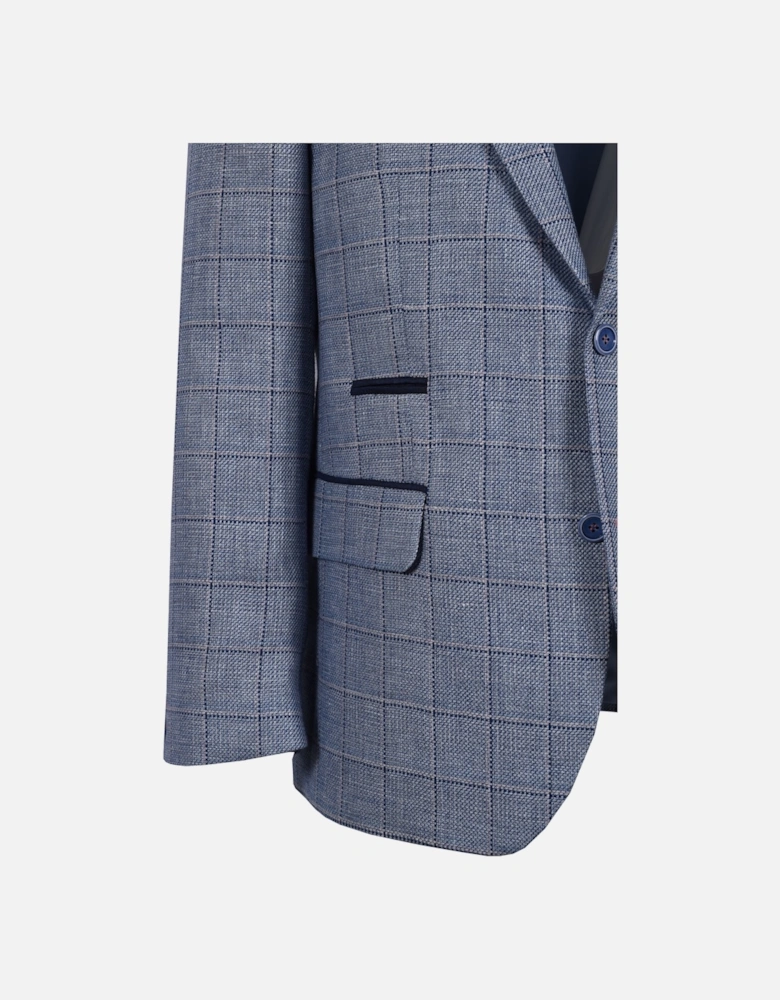 Jacket Blue/Pink Check