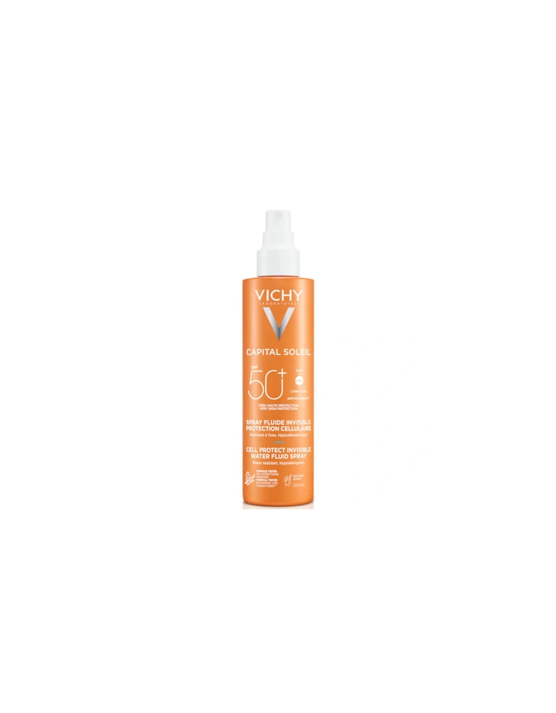 Capital Soleil Cell Protect Invisible High UVA and UVB Sun Protection Spray SPF50+ 200ml