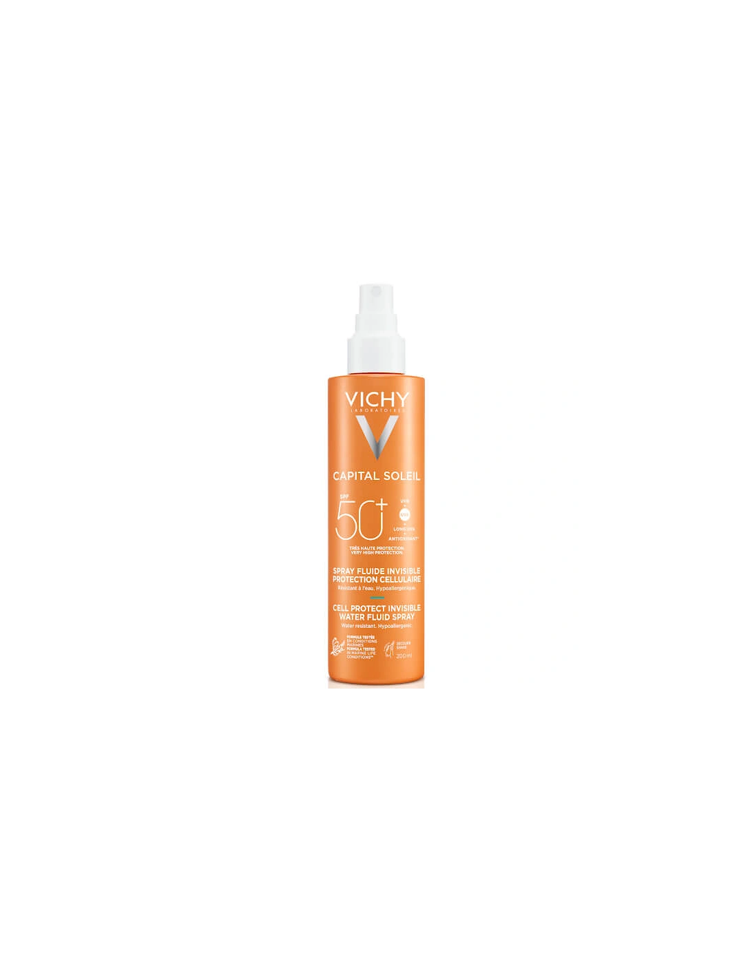 Capital Soleil Cell Protect Invisible High UVA and UVB Sun Protection Spray SPF50+ 200ml, 2 of 1