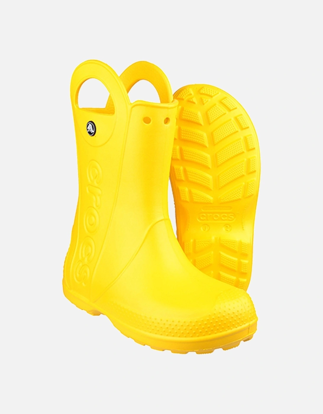 Kids Handle It Rain Boot Yellow DFS, 6 of 5