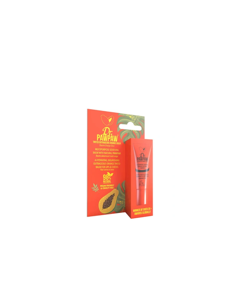 Dr. PAWPAW Multipurpose Tinted Outrageous Orange Balm 10ml